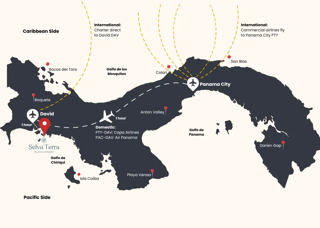 travel map panama where to visit
