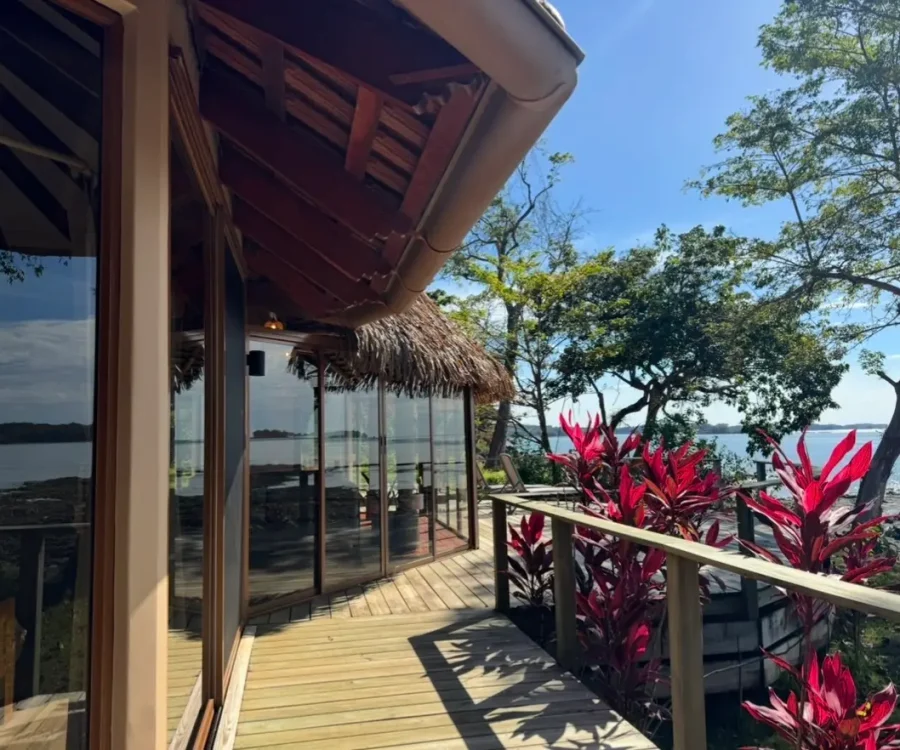 villa deck