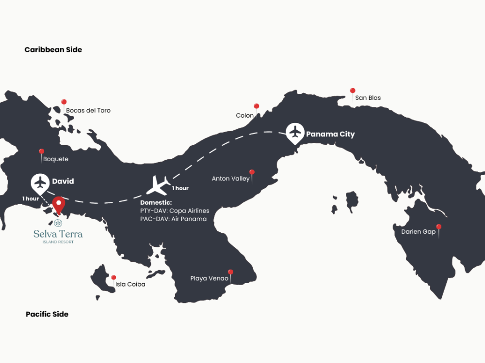 where to visit panama map