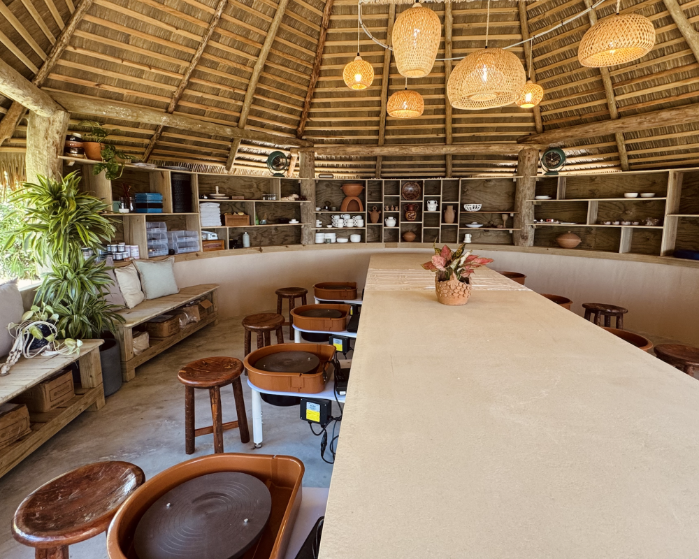 pottery retreat