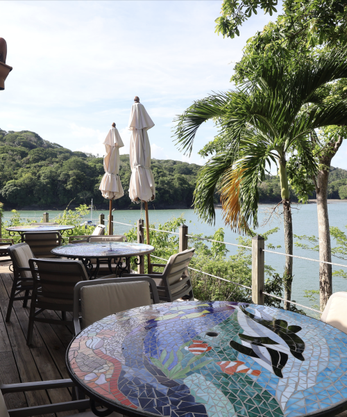 restaurant deck